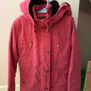 Girls Lined Jacket with Hood